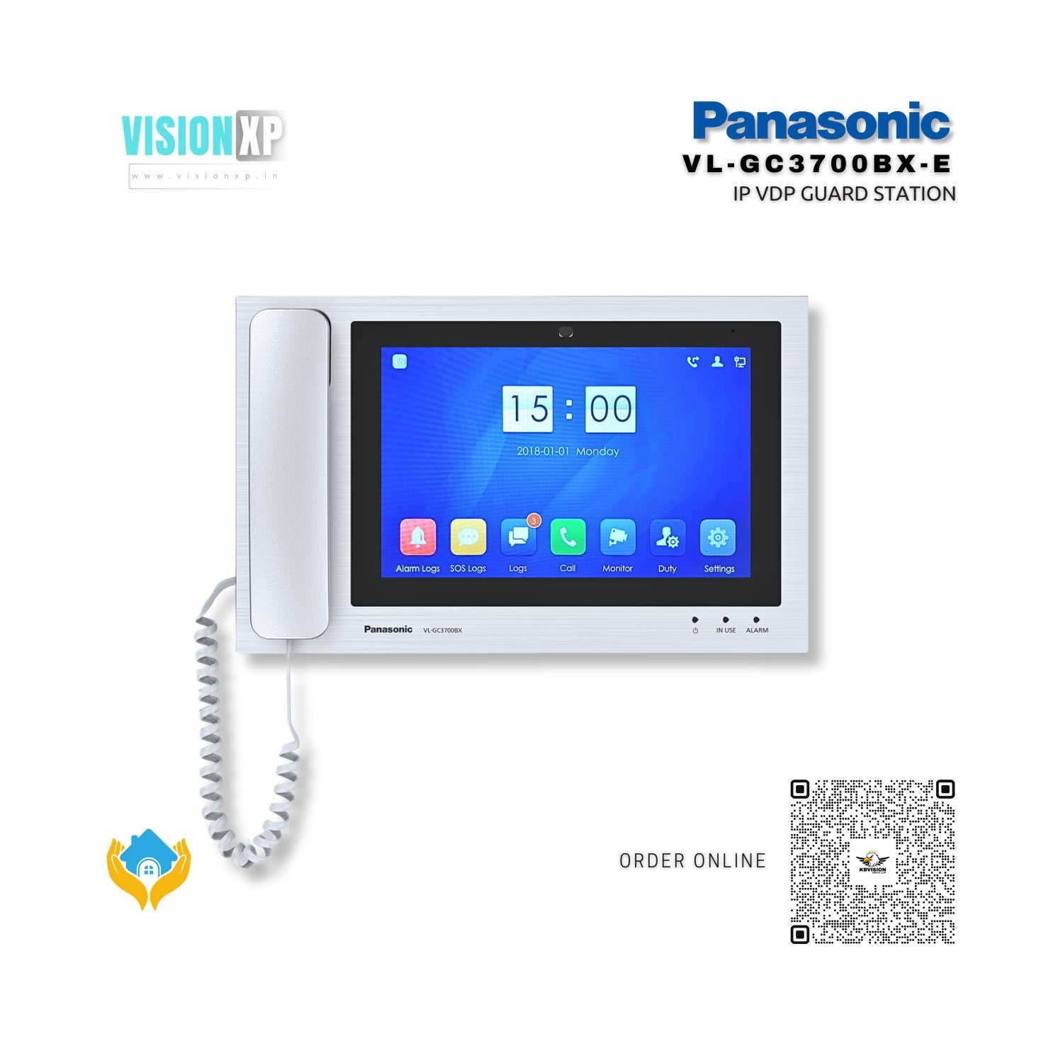 Panasonic VL-GC3700BX-E 10” Inch Screen IP VDP Guard Station Systems Panasonic VL-GC3700BX-E 10” Inch Screen IP VDP Guard Station Systems